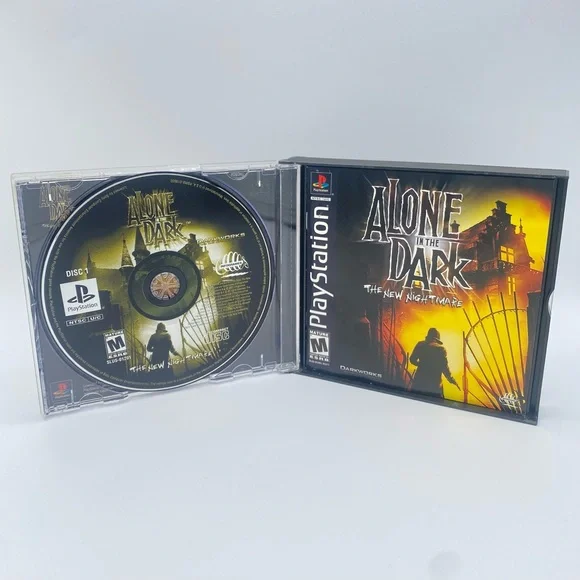 Alone in the Dark: The New Nightmare (Sony PlayStation 1, 2001) Complete Manual - Picture 3 of 5